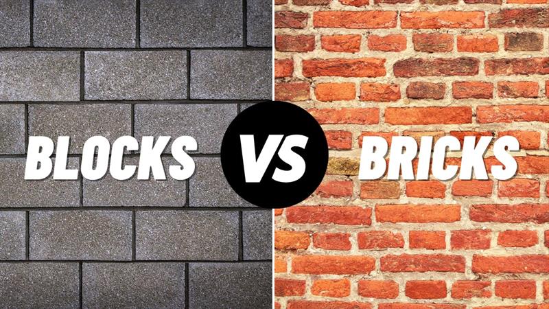 Blocks or bricks, which one is the best option?