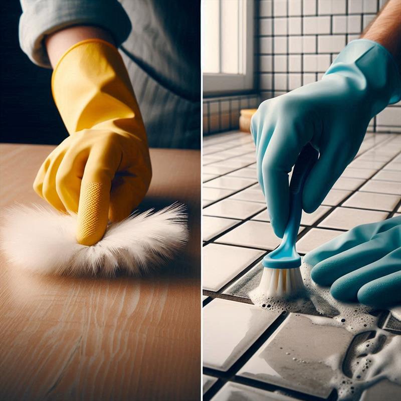 General cleaning Vs deep cleaning services.