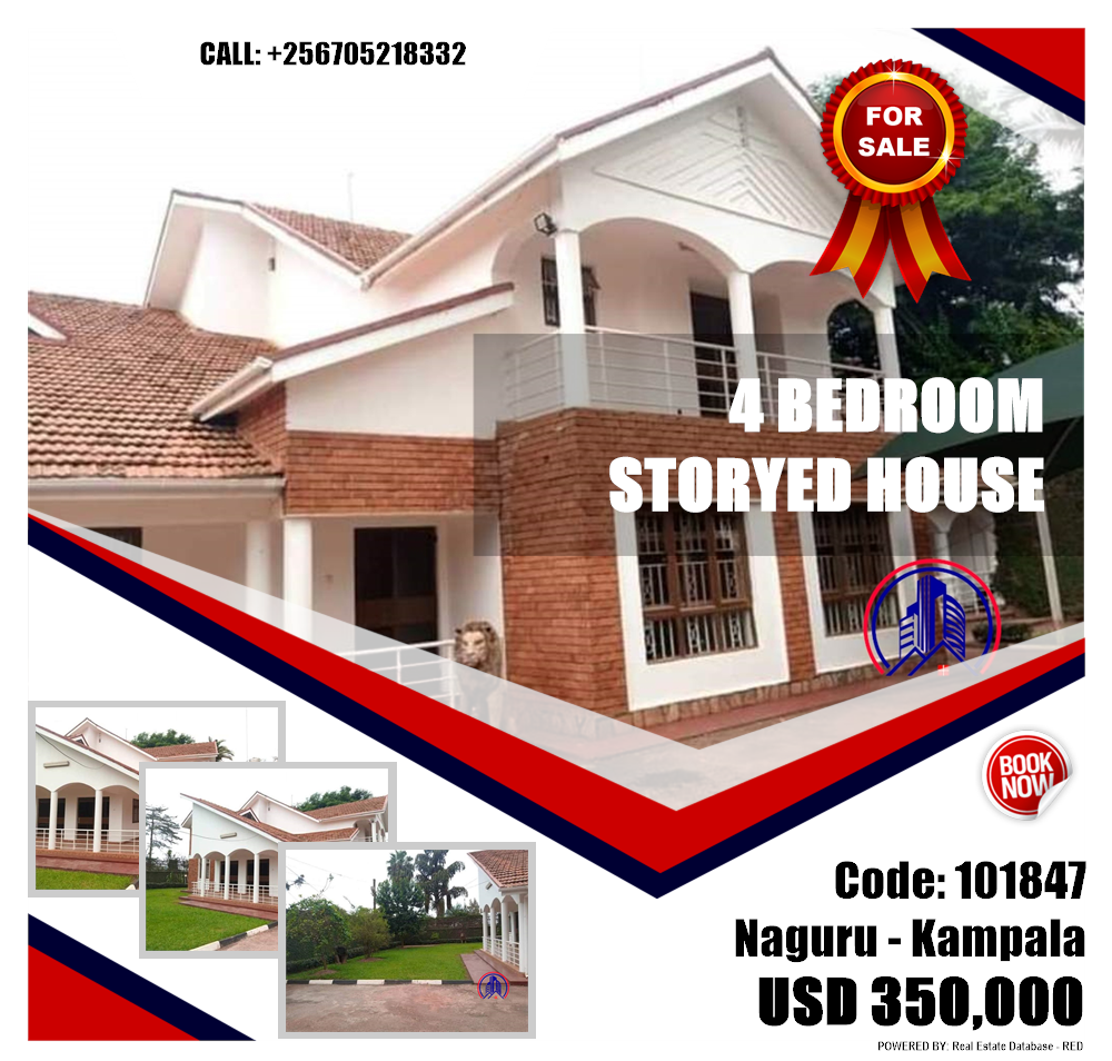 4 bedroom Storeyed house  for sale in Naguru Kampala Uganda, code: 101847