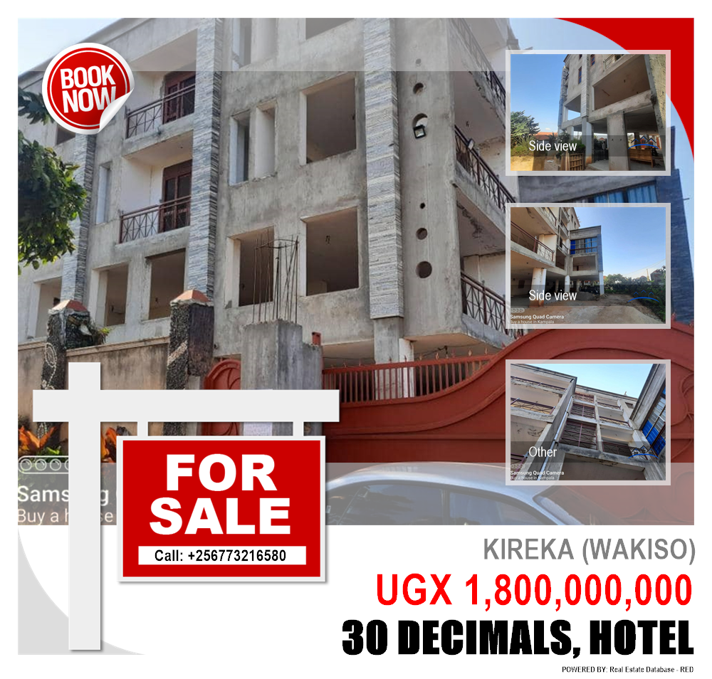Hotel  for sale in Kireka Wakiso Uganda, code: 102163