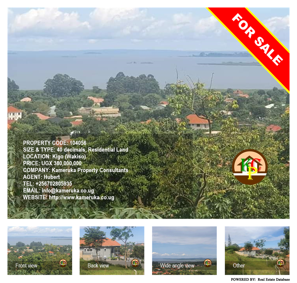 Residential Land  for sale in Kigo Wakiso Uganda, code: 104056