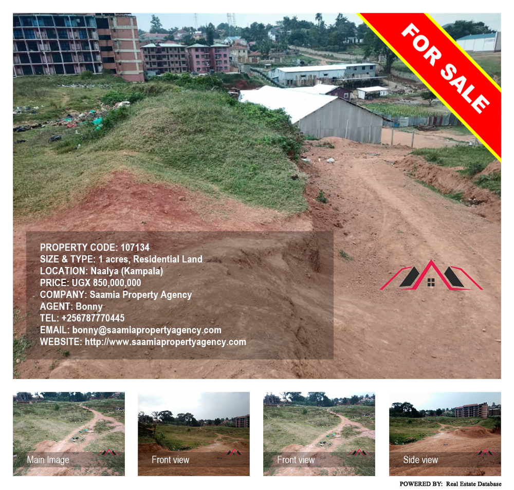 Residential Land  for sale in Naalya Kampala Uganda, code: 107134