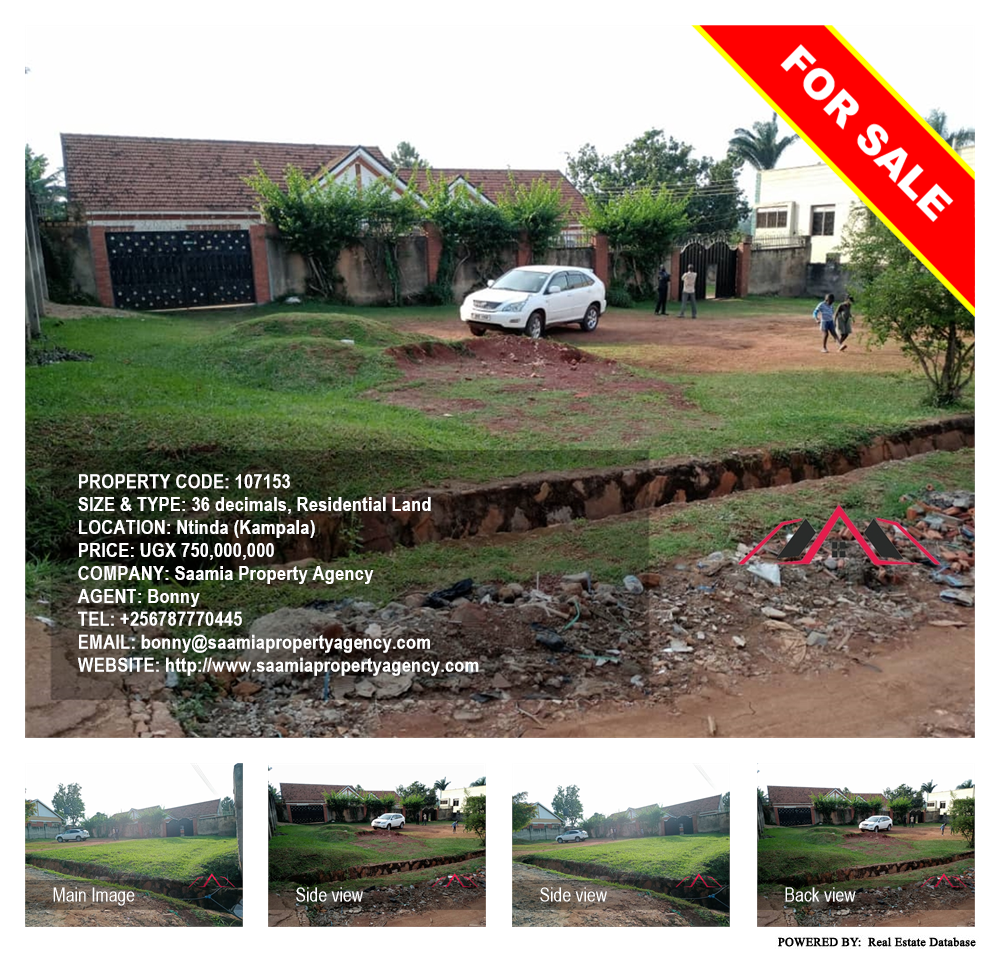 Residential Land  for sale in Ntinda Kampala Uganda, code: 107153