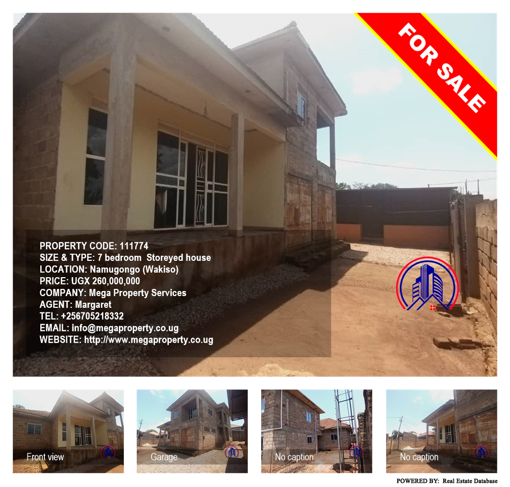 7 bedroom Storeyed house  for sale in Namugongo Wakiso Uganda, code: 111774