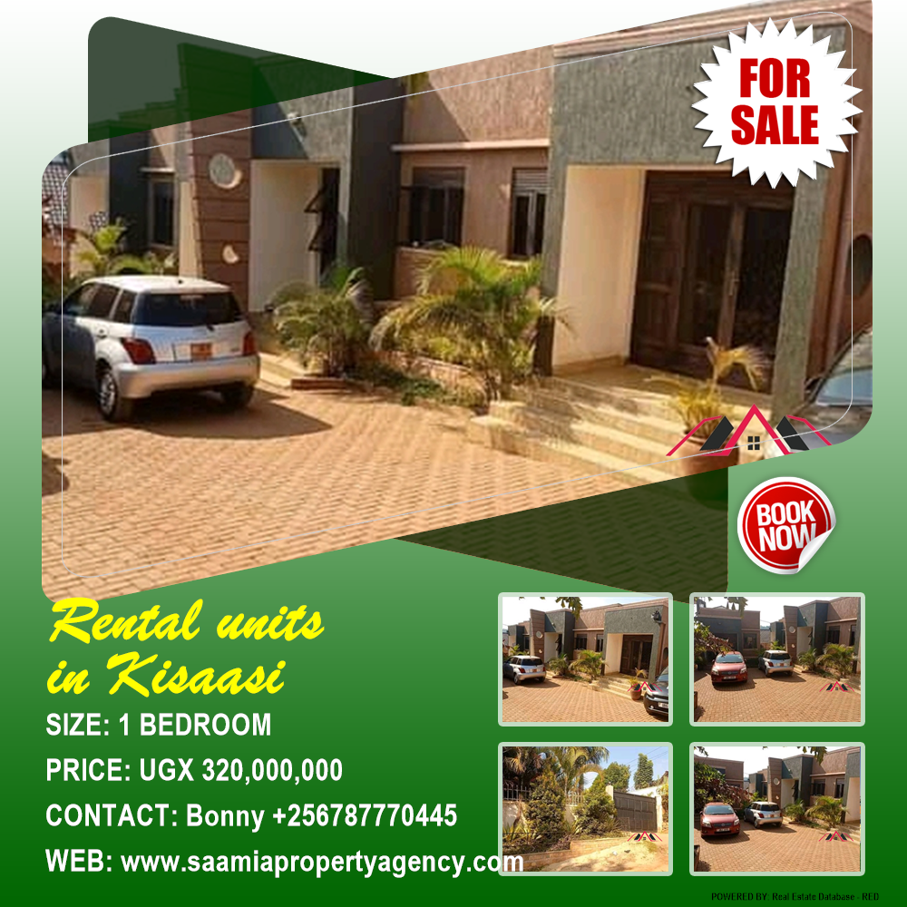 1 bedroom Rental units  for sale in Kisaasi Kampala Uganda, code: 112348