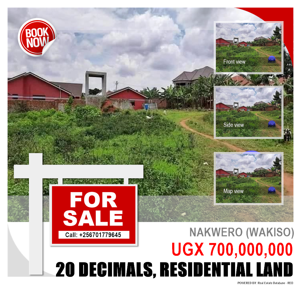 Residential Land  for sale in Nakweelo Wakiso Uganda, code: 114070