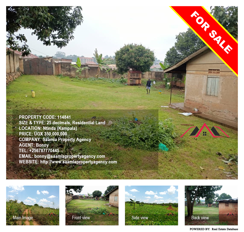 Residential Land  for sale in Ntinda Kampala Uganda, code: 114841