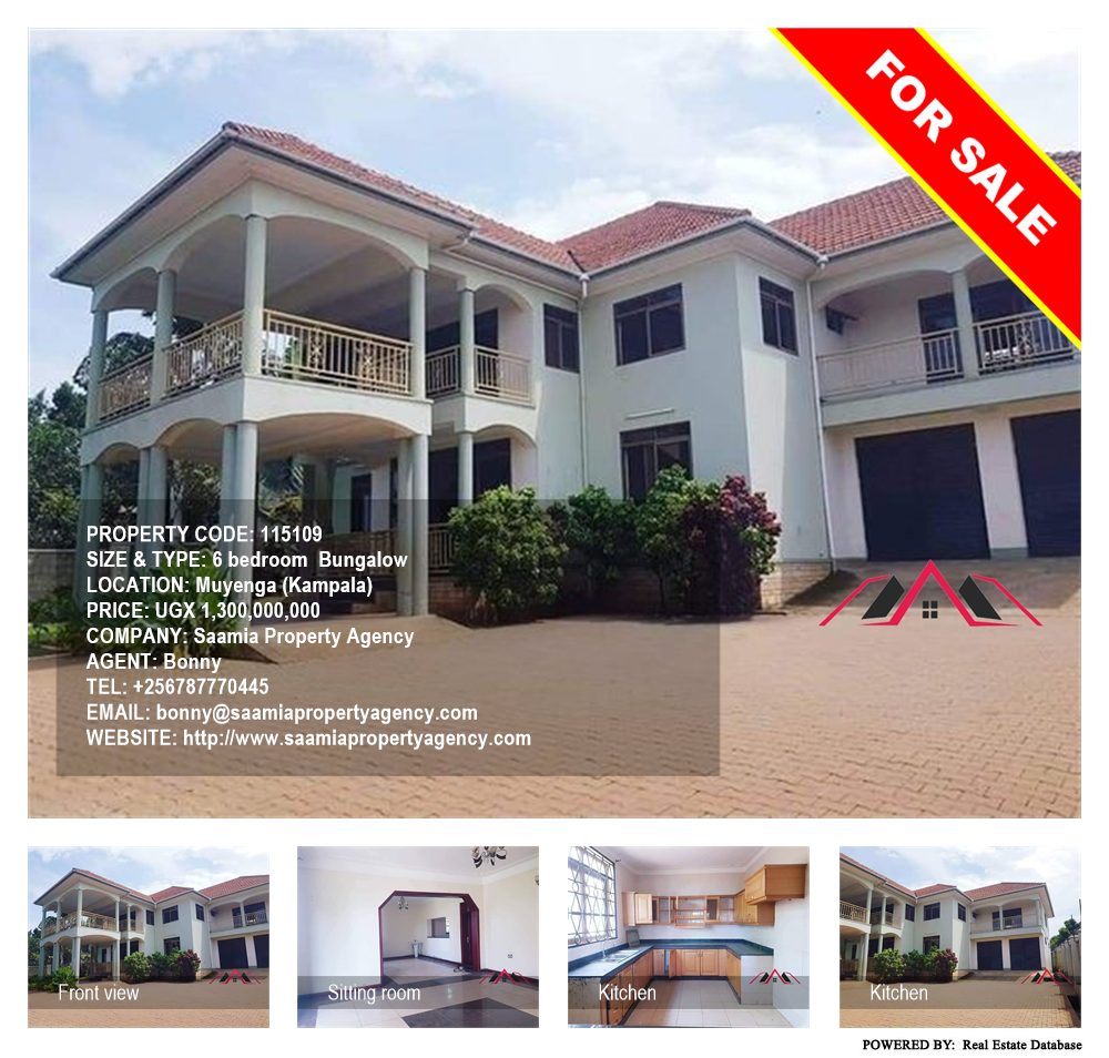 6 bedroom Bungalow  for sale in Muyenga Kampala Uganda, code: 115109