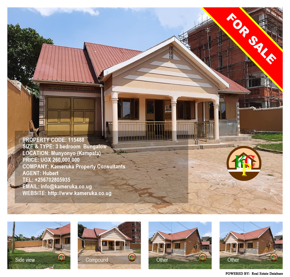 3 bedroom Bungalow  for sale in Munyonyo Kampala Uganda, code: 115488