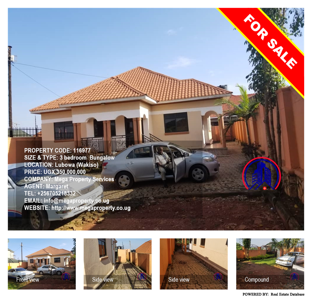 3 bedroom Bungalow  for sale in Lubowa Wakiso Uganda, code: 116977