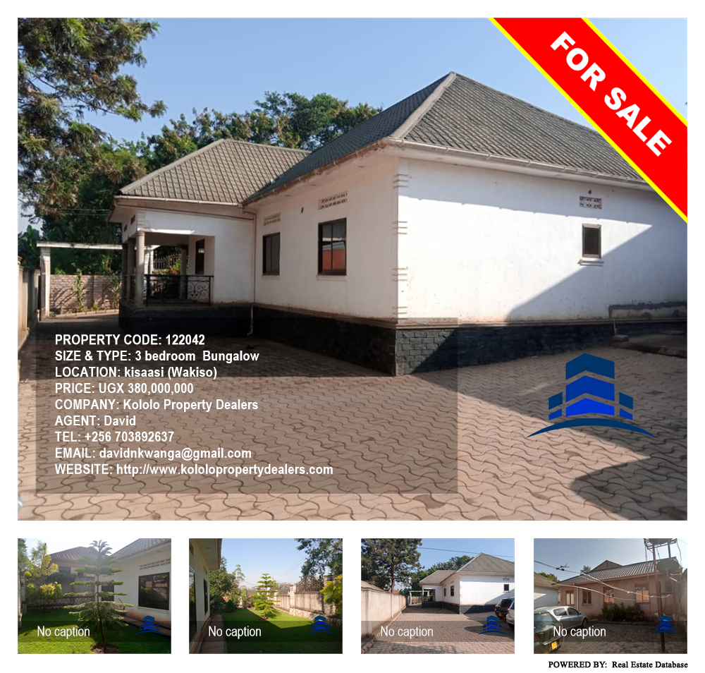 3 bedroom Bungalow  for sale in Kisaasi Wakiso Uganda, code: 122042