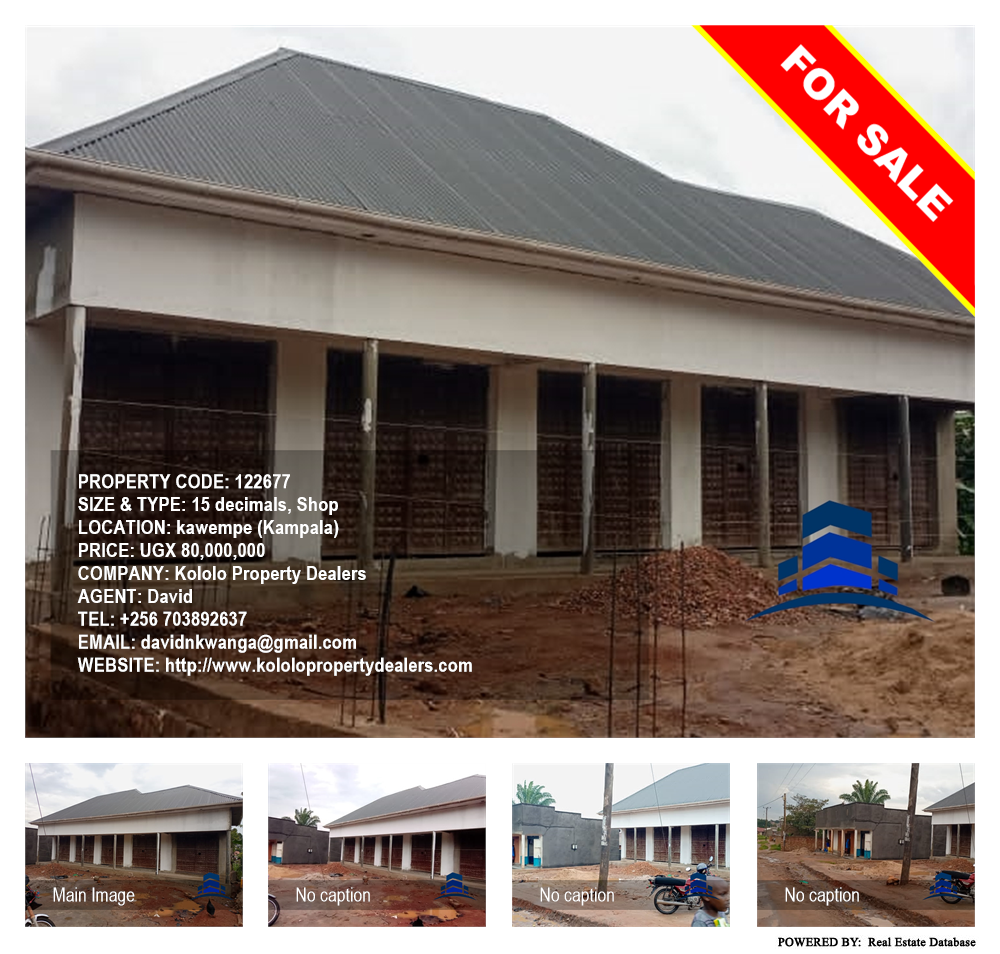 Shop  for sale in Kawempe Kampala Uganda, code: 122677