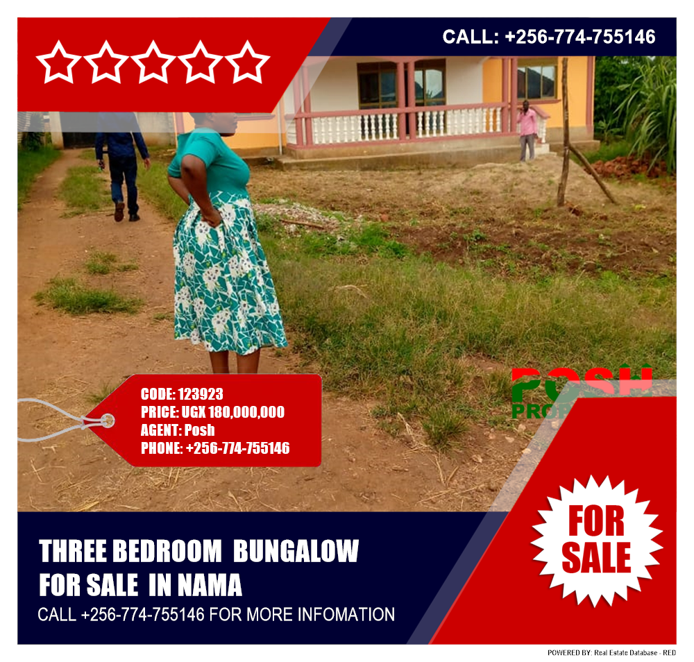 3 bedroom Bungalow  for sale in Nama Mukono Uganda, code: 123923