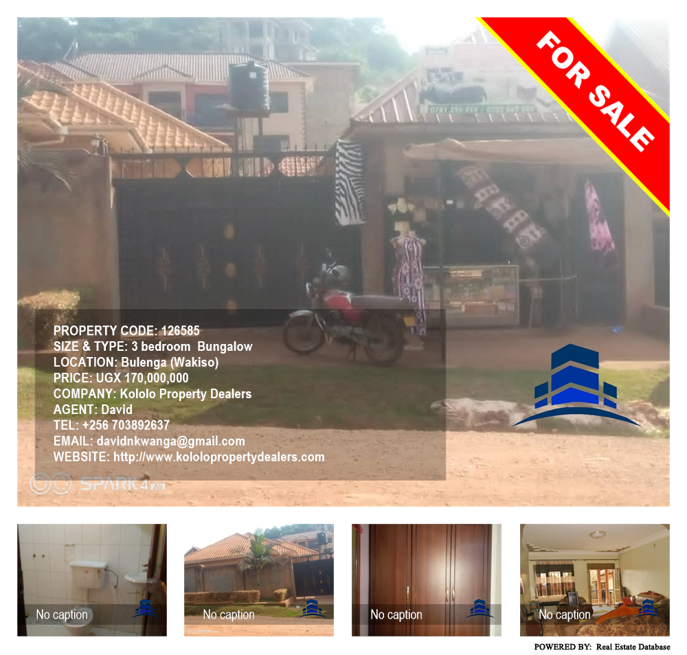 3 bedroom Bungalow  for sale in Bulenga Wakiso Uganda, code: 126585