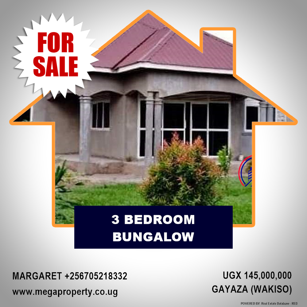 3 bedroom Bungalow  for sale in Gayaza Wakiso Uganda, code: 126699