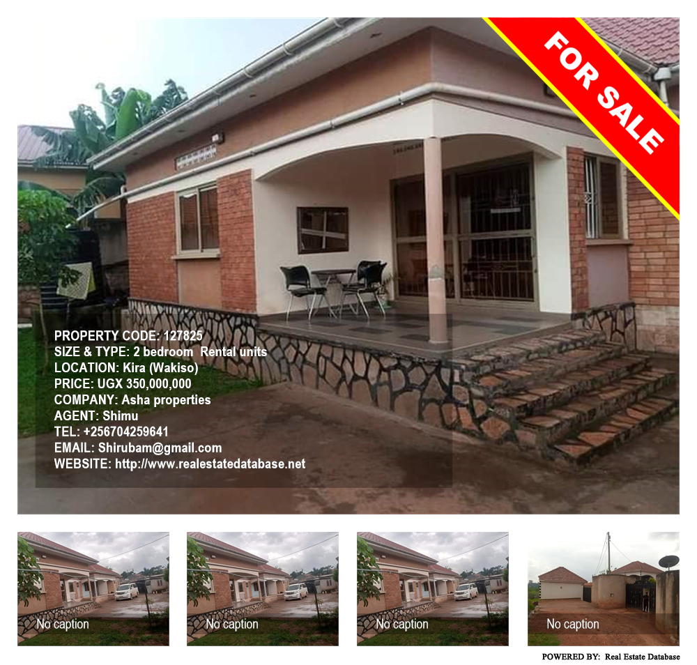 2 bedroom Rental units  for sale in Kira Wakiso Uganda, code: 127825