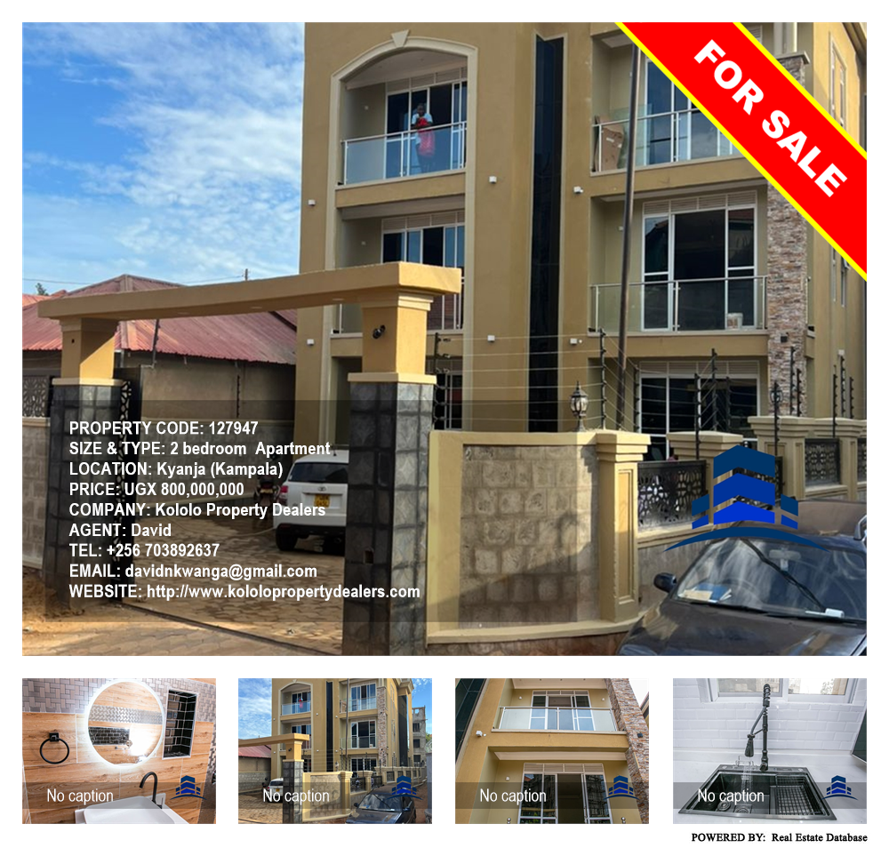 2 bedroom Apartment  for sale in Kyanja Kampala Uganda, code: 127947