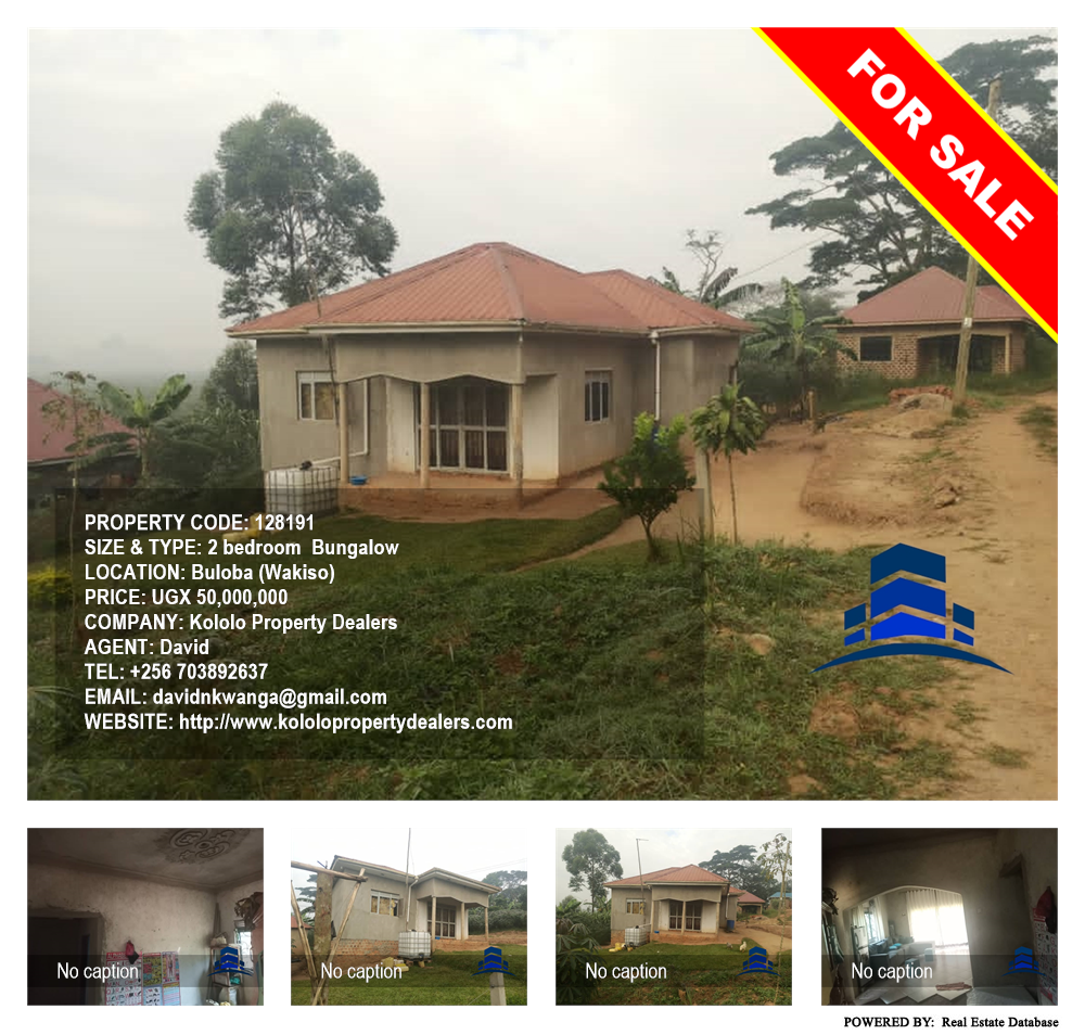 2 bedroom Bungalow  for sale in Buloba Wakiso Uganda, code: 128191