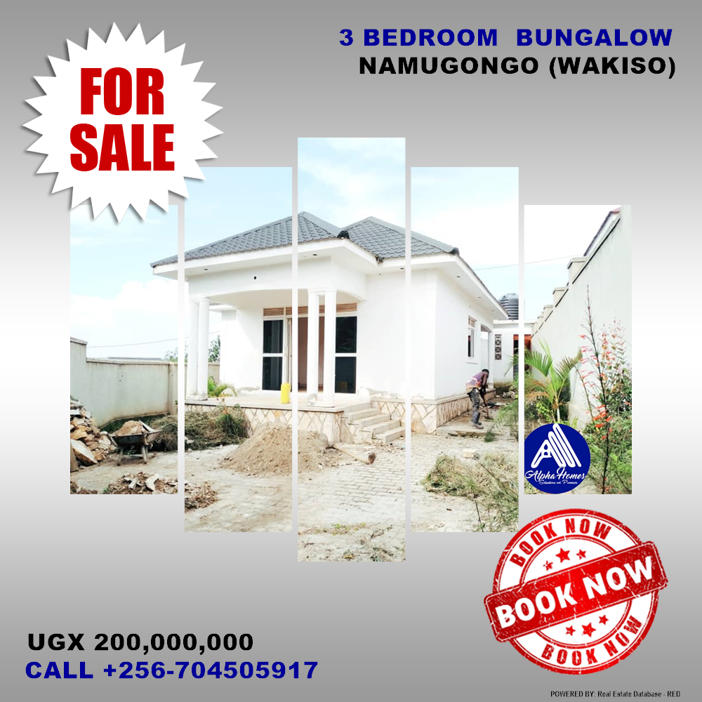 3 bedroom Bungalow  for sale in Namugongo Wakiso Uganda, code: 129353