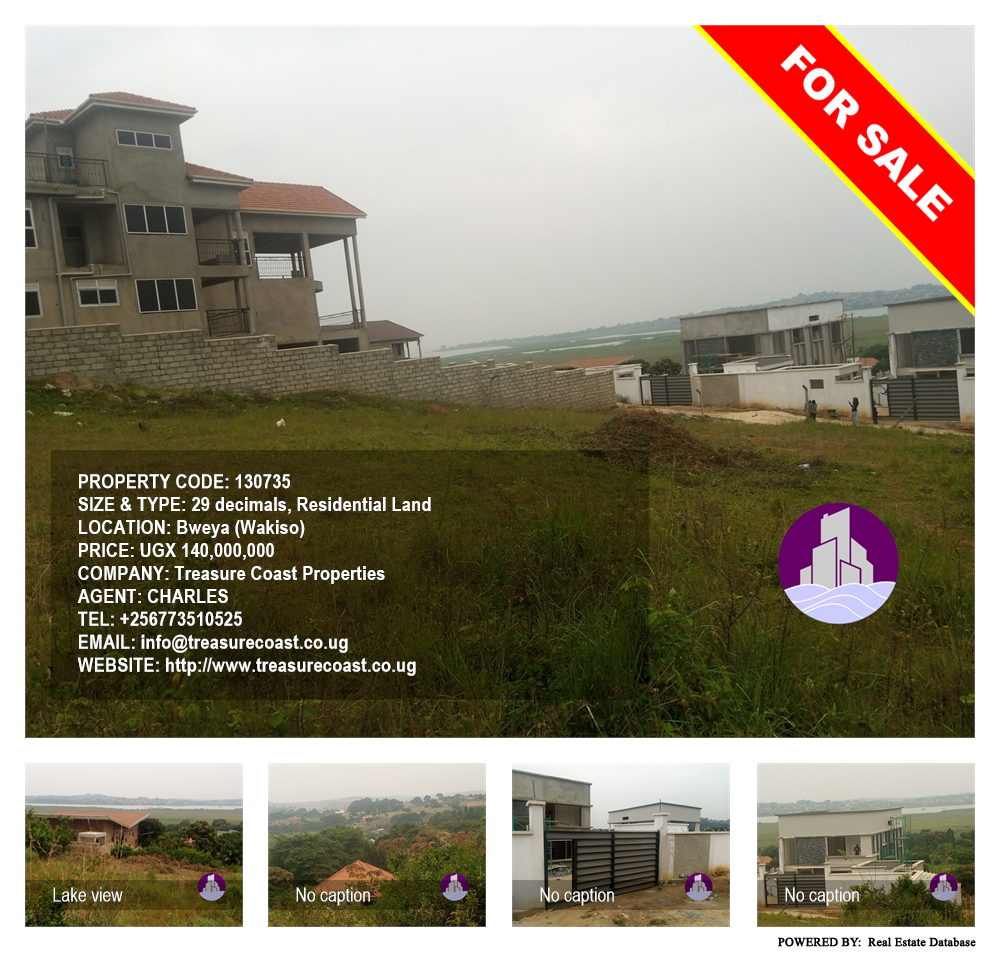 Residential Land  for sale in Bweya Wakiso Uganda, code: 130735