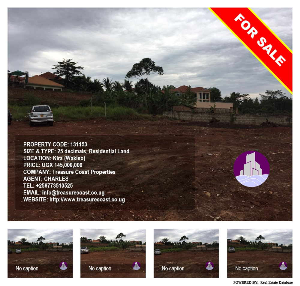 Residential Land  for sale in Kira Wakiso Uganda, code: 131153