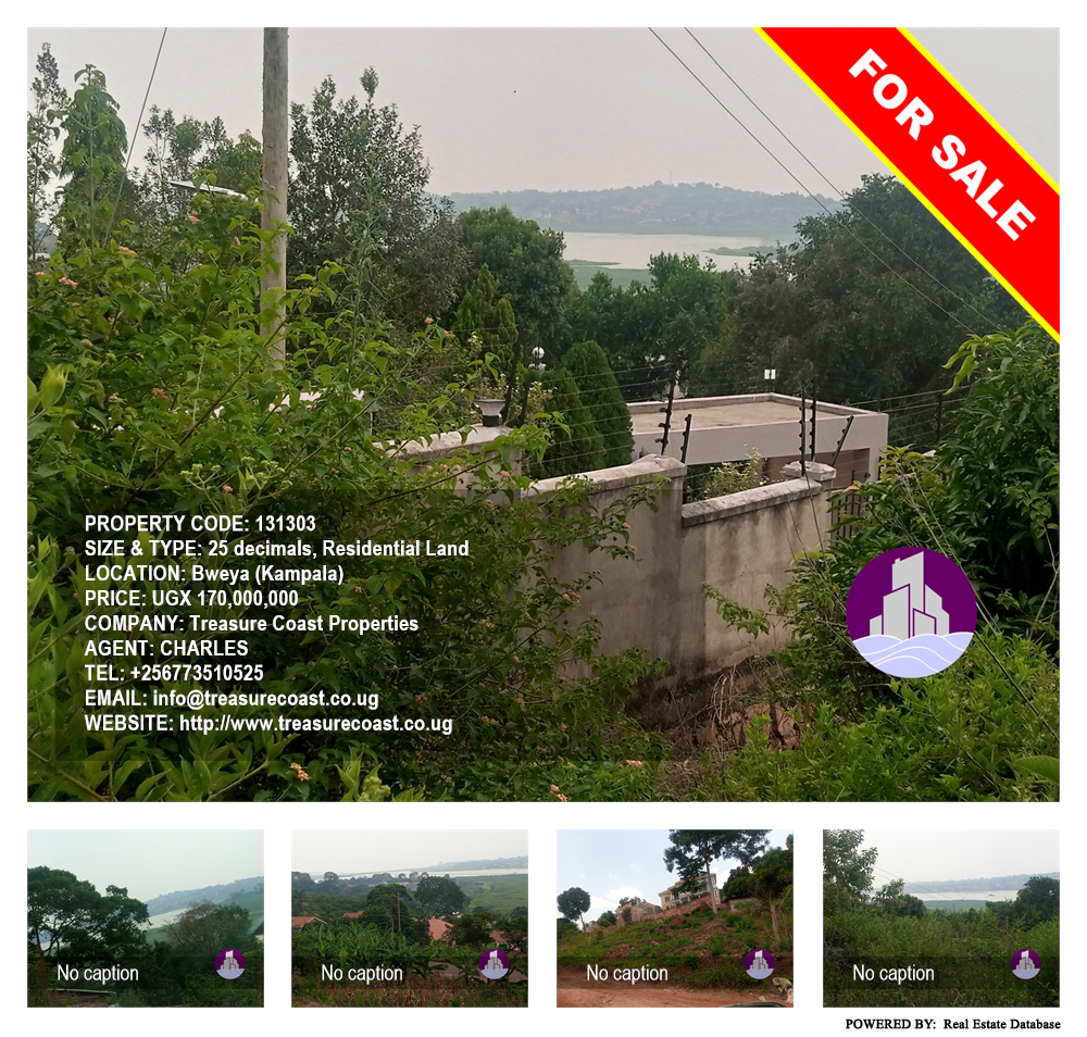 Residential Land  for sale in Bweya Kampala Uganda, code: 131303
