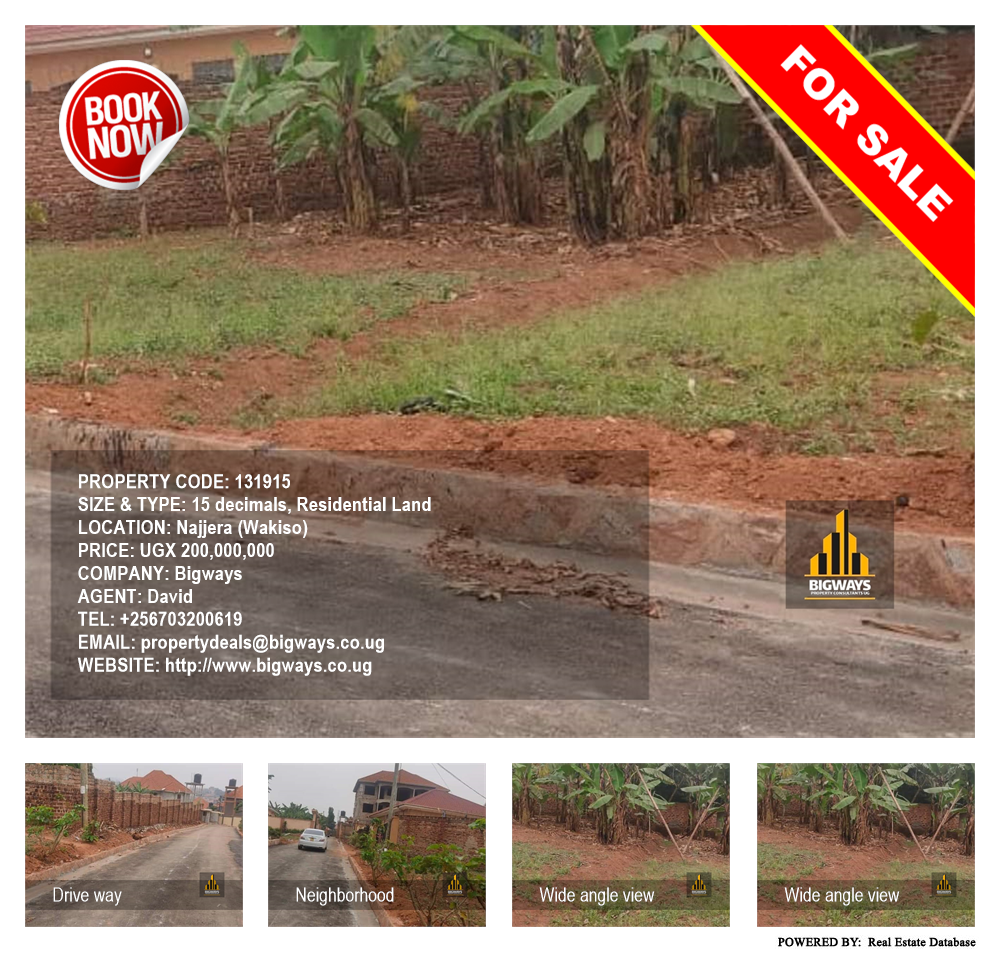 Residential Land  for sale in Najjera Wakiso Uganda, code: 131915