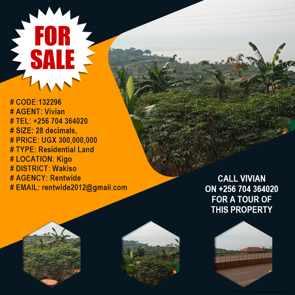 Residential Land  for sale in Kigo Wakiso Uganda, code: 132296
