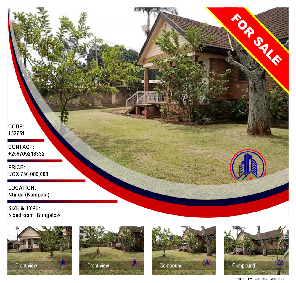 3 bedroom Bungalow  for sale in Ntinda Kampala Uganda, code: 132751