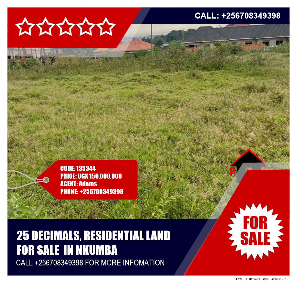 Residential Land  for sale in Nkumba Wakiso Uganda, code: 133344