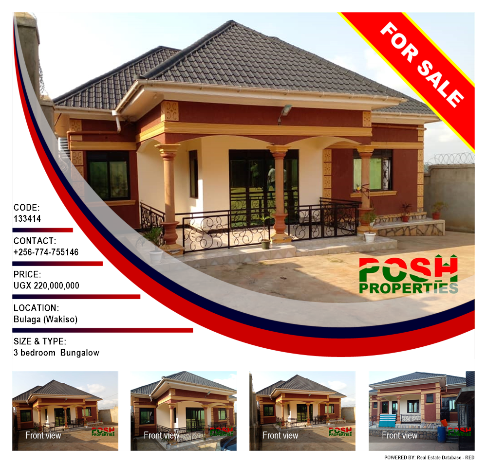 3 bedroom Bungalow  for sale in Bulaga Wakiso Uganda, code: 133414