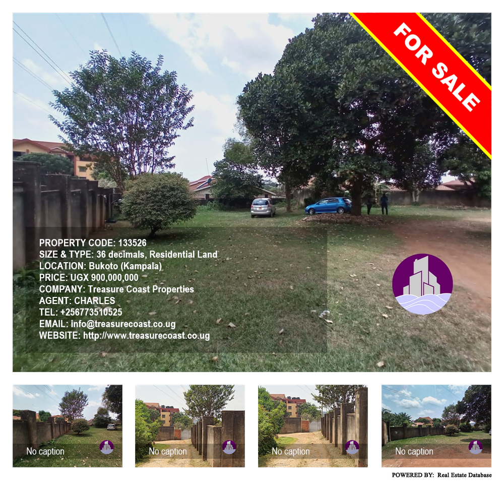 Residential Land  for sale in Bukoto Kampala Uganda, code: 133526