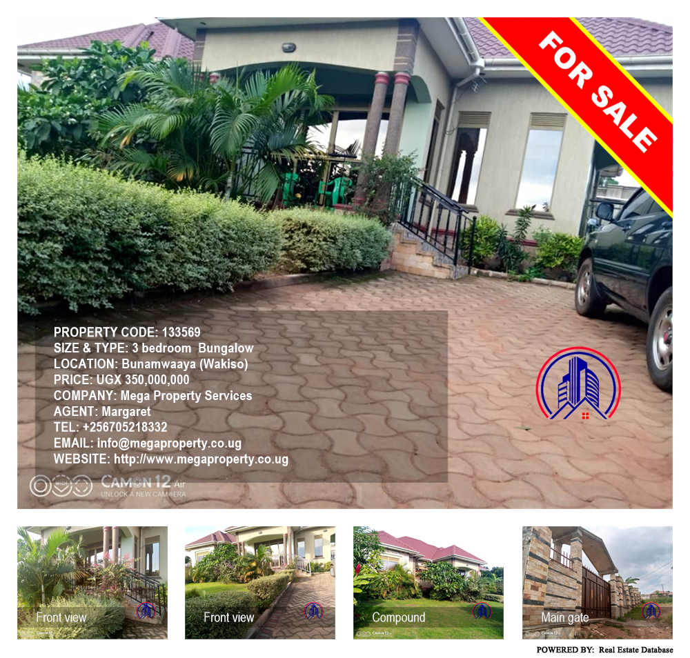 3 bedroom Bungalow  for sale in Bunamwaaya Wakiso Uganda, code: 133569