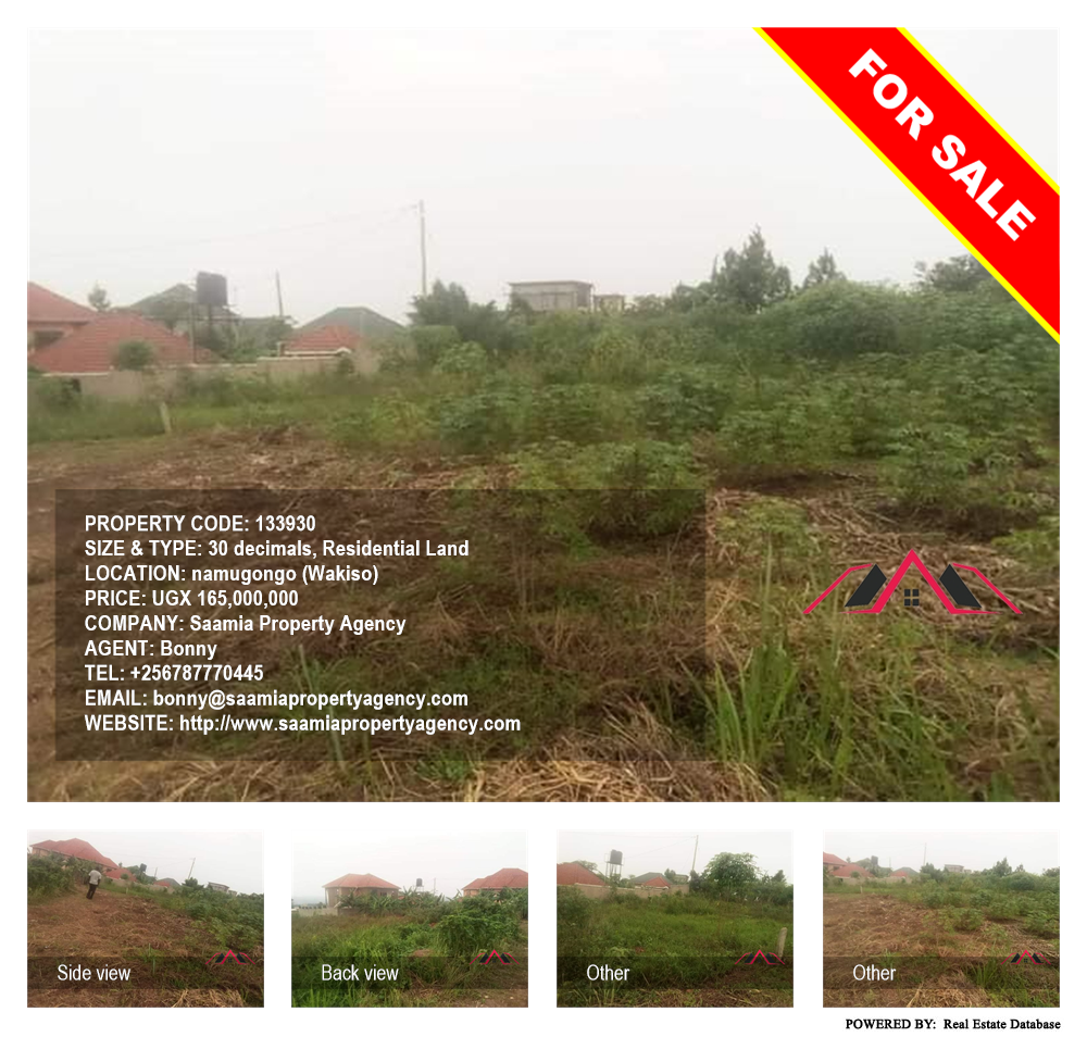 Residential Land  for sale in Namugongo Wakiso Uganda, code: 133930