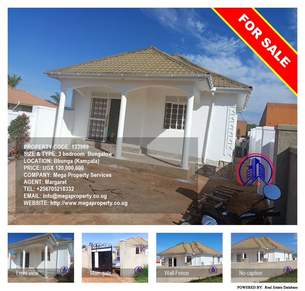 3 bedroom Bungalow  for sale in Bbunga Kampala Uganda, code: 133969