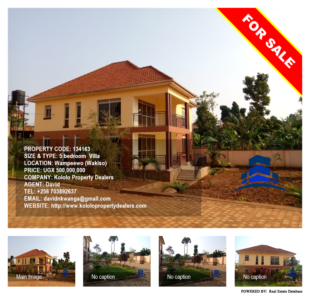 5 bedroom Villa  for sale in Wampeewo Wakiso Uganda, code: 134163