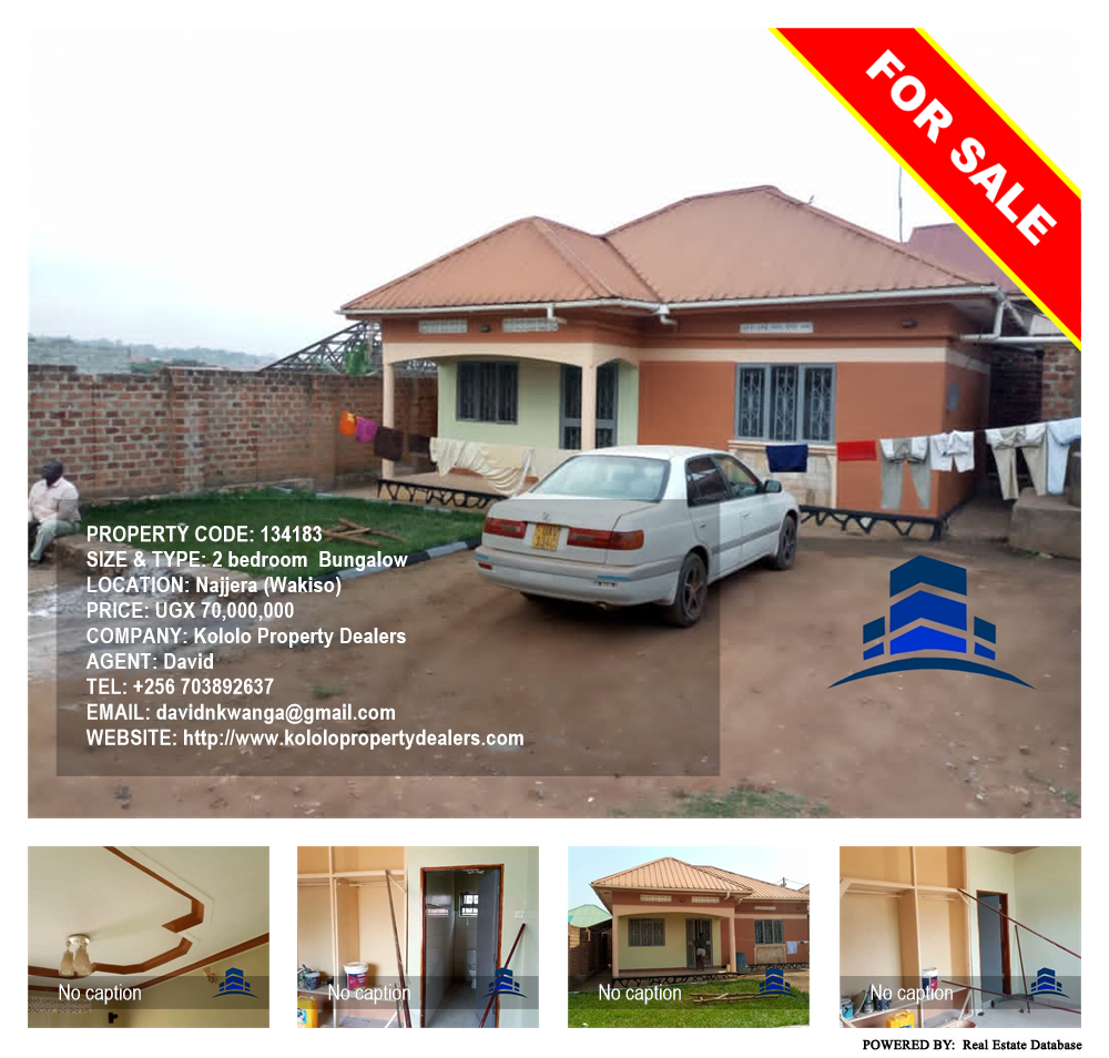 2 bedroom Bungalow  for sale in Najjera Wakiso Uganda, code: 134183