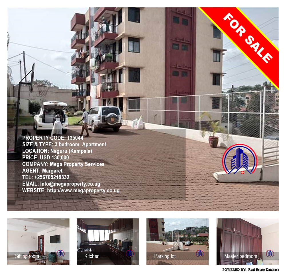 3 bedroom Apartment  for sale in Naguru Kampala Uganda, code: 135044