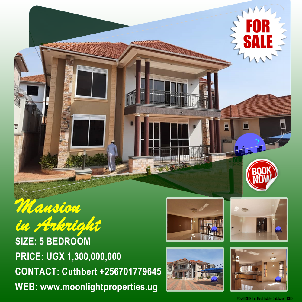 5 bedroom Mansion  for sale in Akright Wakiso Uganda, code: 135168