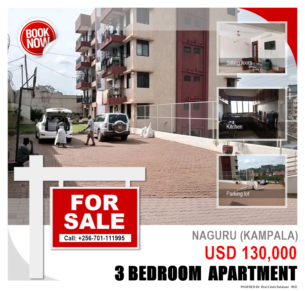 3 bedroom Apartment  for sale in Naguru Kampala Uganda, code: 135440