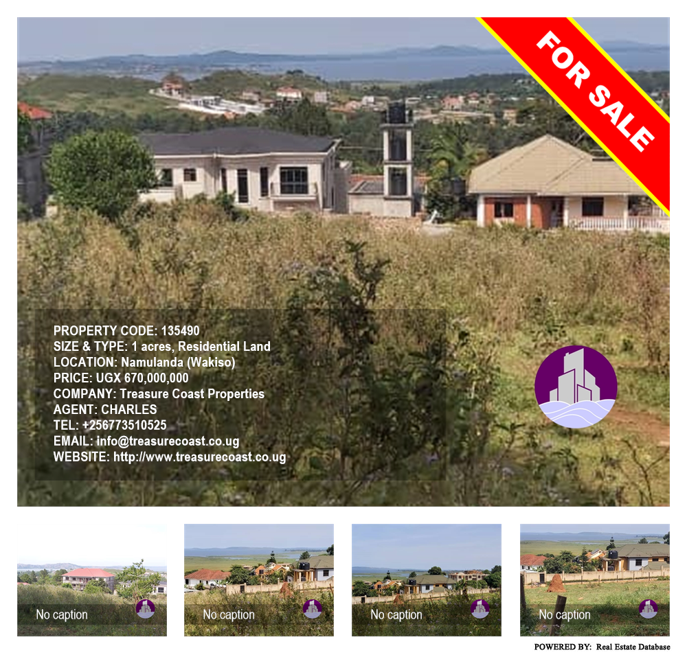 Residential Land  for sale in Namulanda Wakiso Uganda, code: 135490