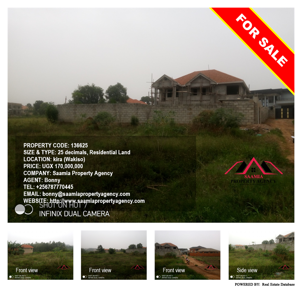 Residential Land  for sale in Kira Wakiso Uganda, code: 136625