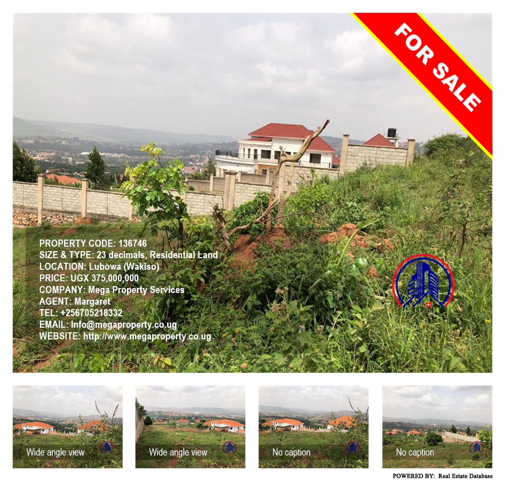 Residential Land  for sale in Lubowa Wakiso Uganda, code: 136746