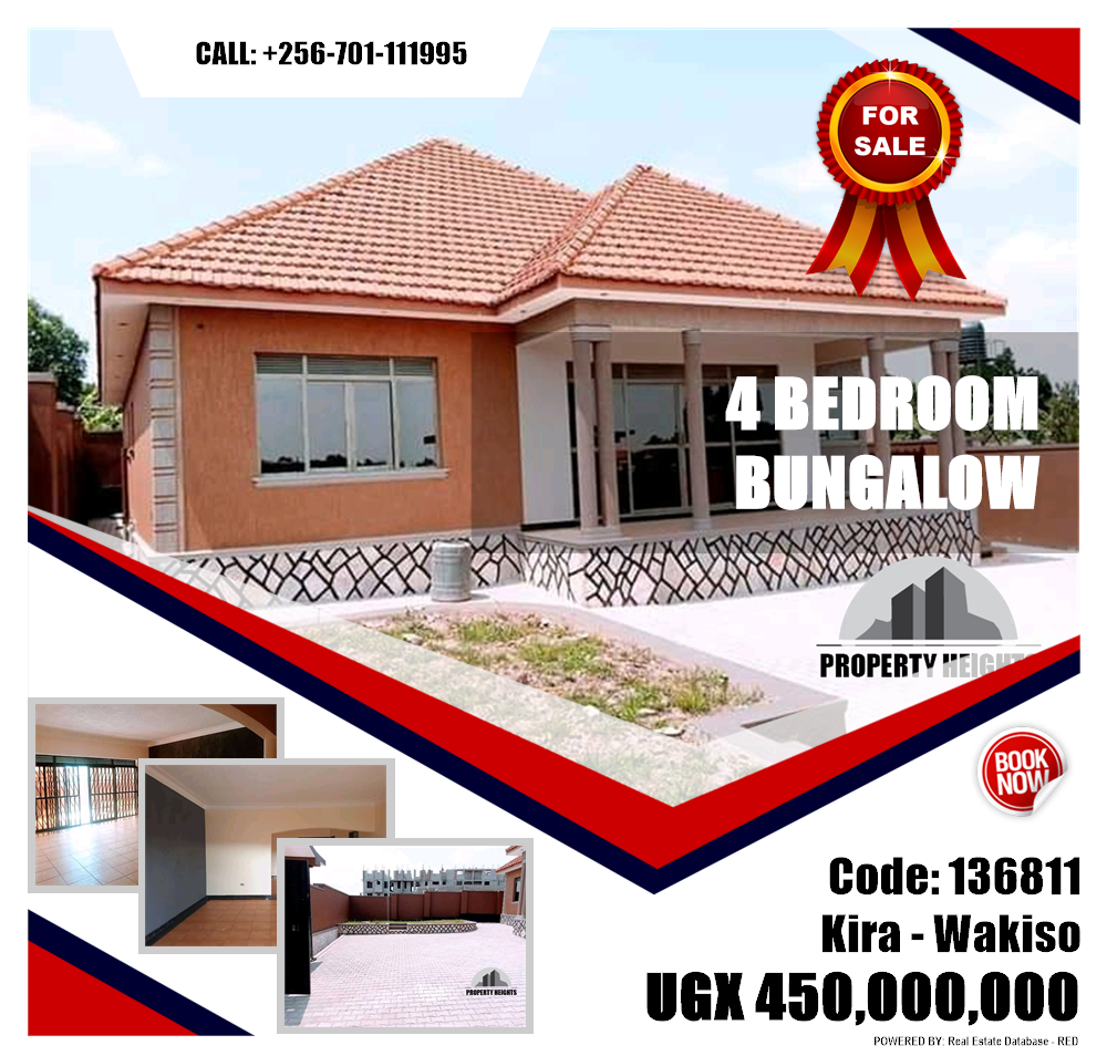 4 bedroom Bungalow  for sale in Kira Wakiso Uganda, code: 136811