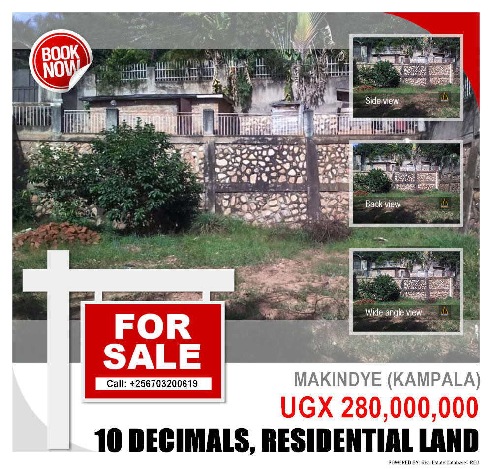 Residential Land  for sale in Makindye Kampala Uganda, code: 137940