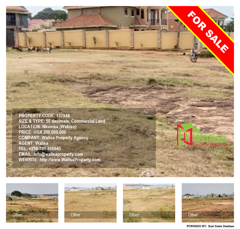 Commercial Land  for sale in Nkumba Wakiso Uganda, code: 137948