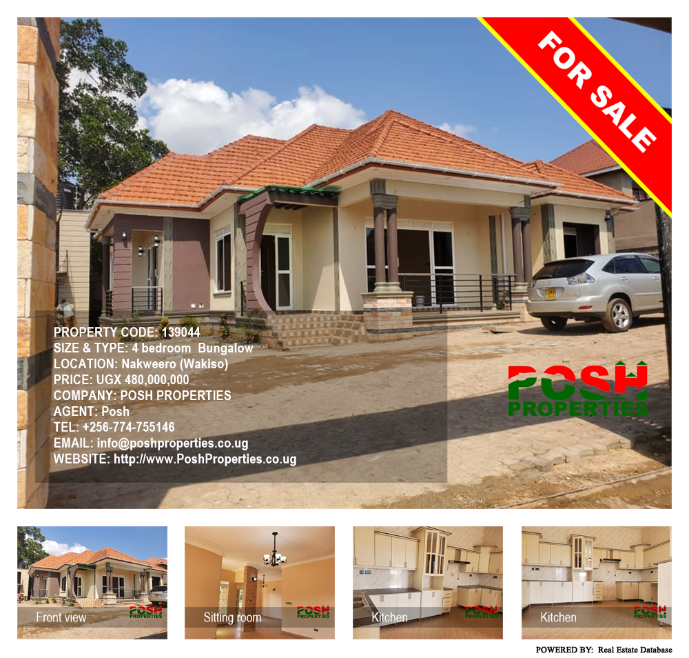 4 bedroom Bungalow  for sale in Nakweelo Wakiso Uganda, code: 139044