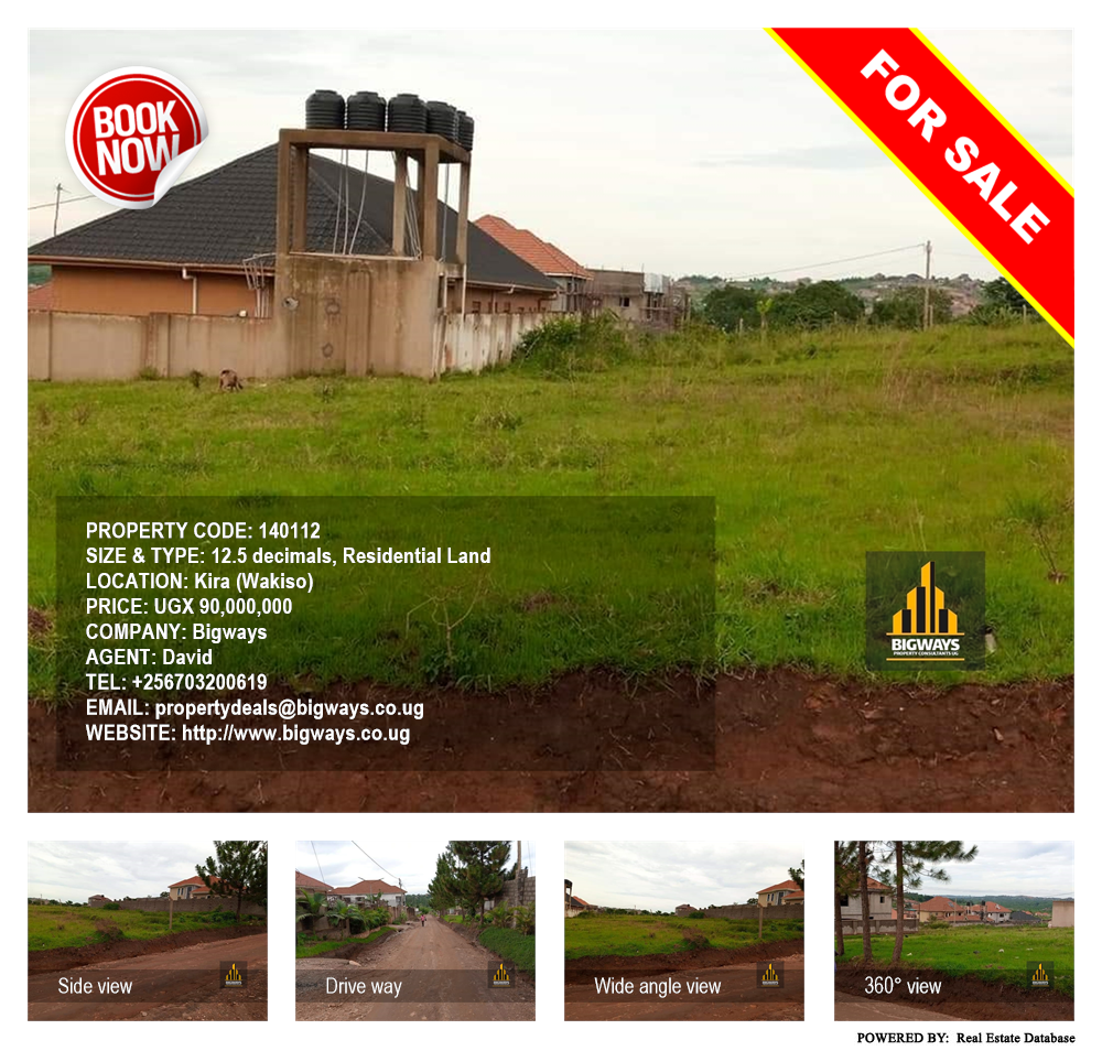 Residential Land  for sale in Kira Wakiso Uganda, code: 140112