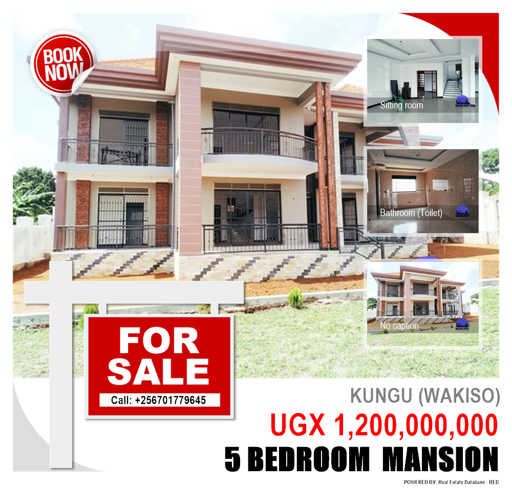 5 bedroom Mansion  for sale in Kungu Wakiso Uganda, code: 140297