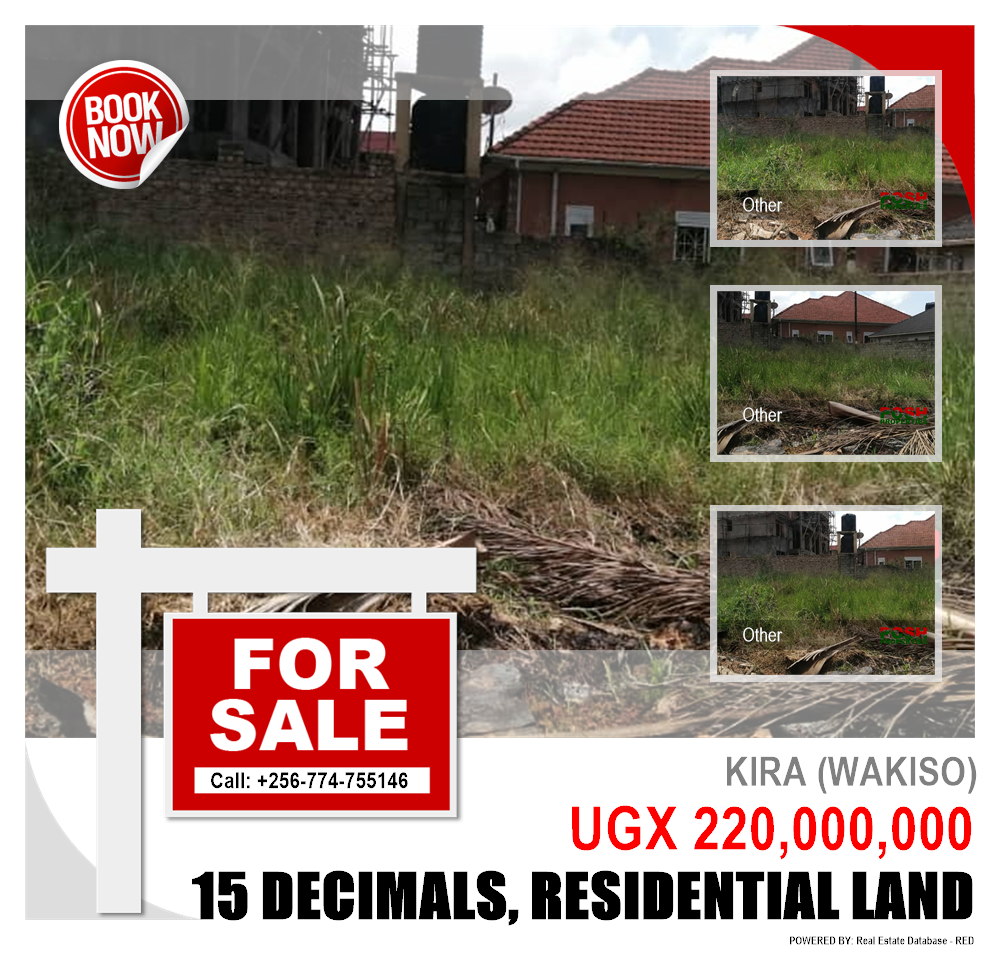 Residential Land  for sale in Kira Wakiso Uganda, code: 140533